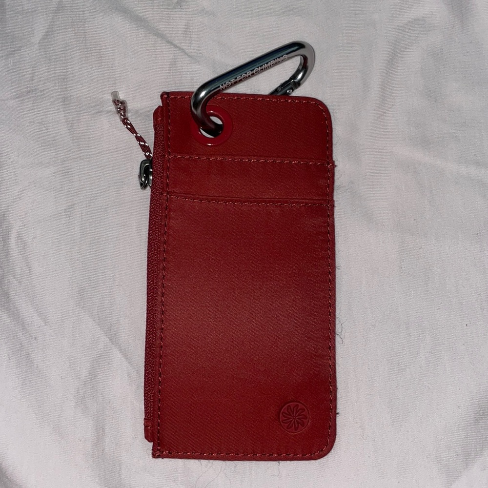Athleta Coffee Run Wallet 2.0 Canyon Red